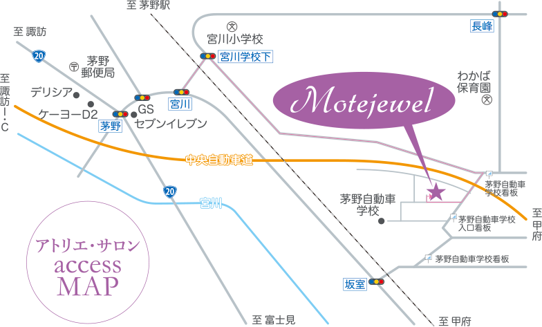 モテジュエル マップ